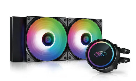 DeepCool GAMMAXX L240 A-RGB AIO Liquid Cooler Black - Anigma